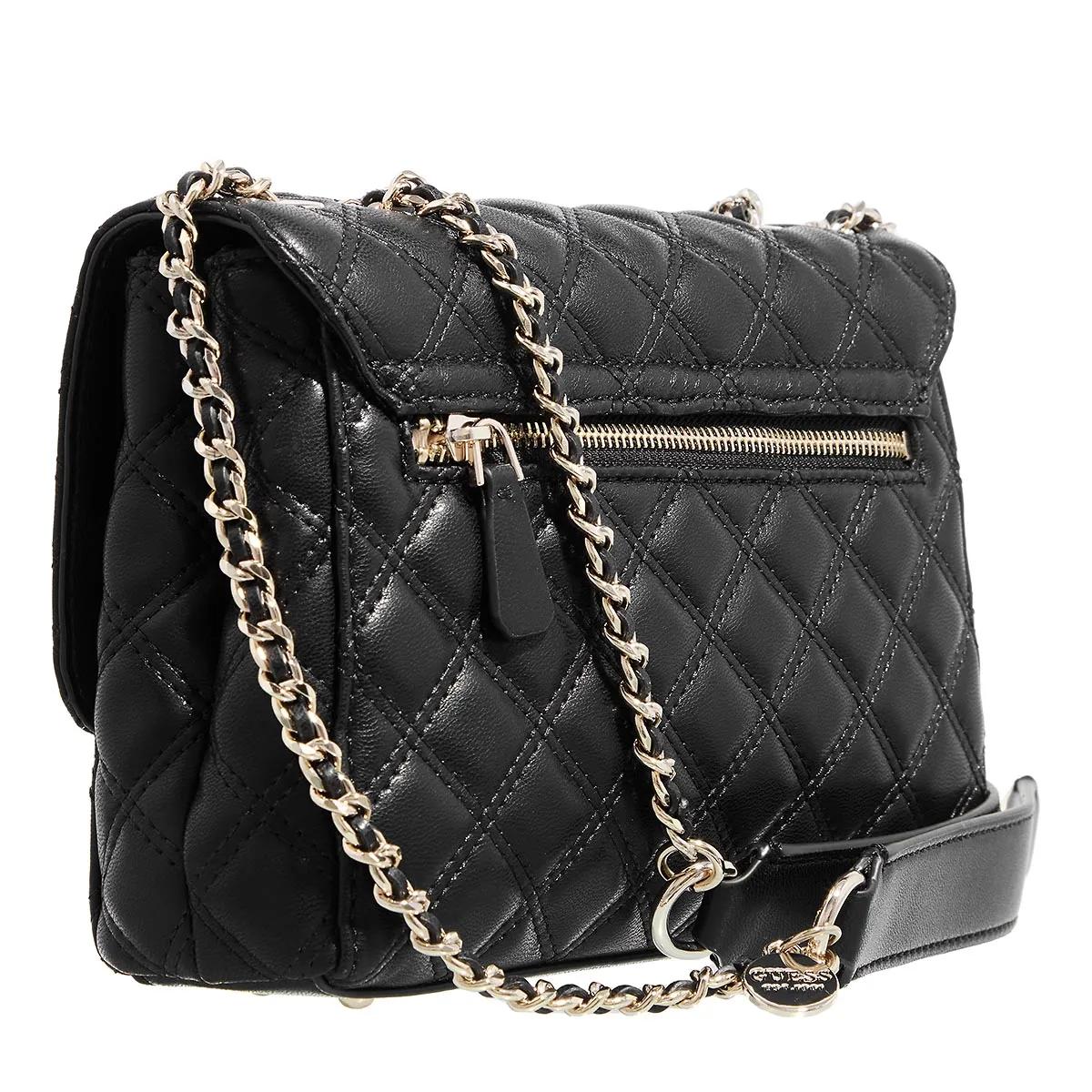 Guess Crossbody bags Giully 2 Cmprtmnt Cnvr. in zwart