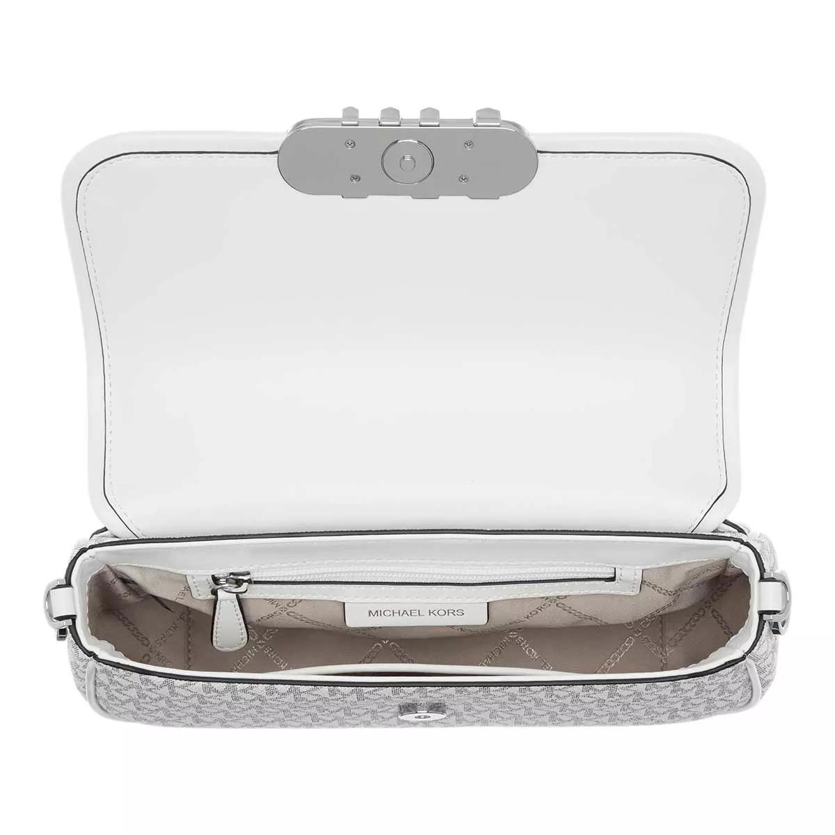 Michael Kors Parker Medium Convertible Pouchette Shoulder Optic 