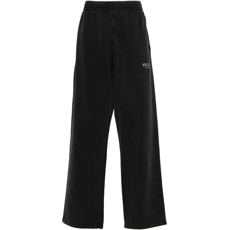 Martine Rose  Wide Leg Trackpant Black Washed Black Rose schwarz