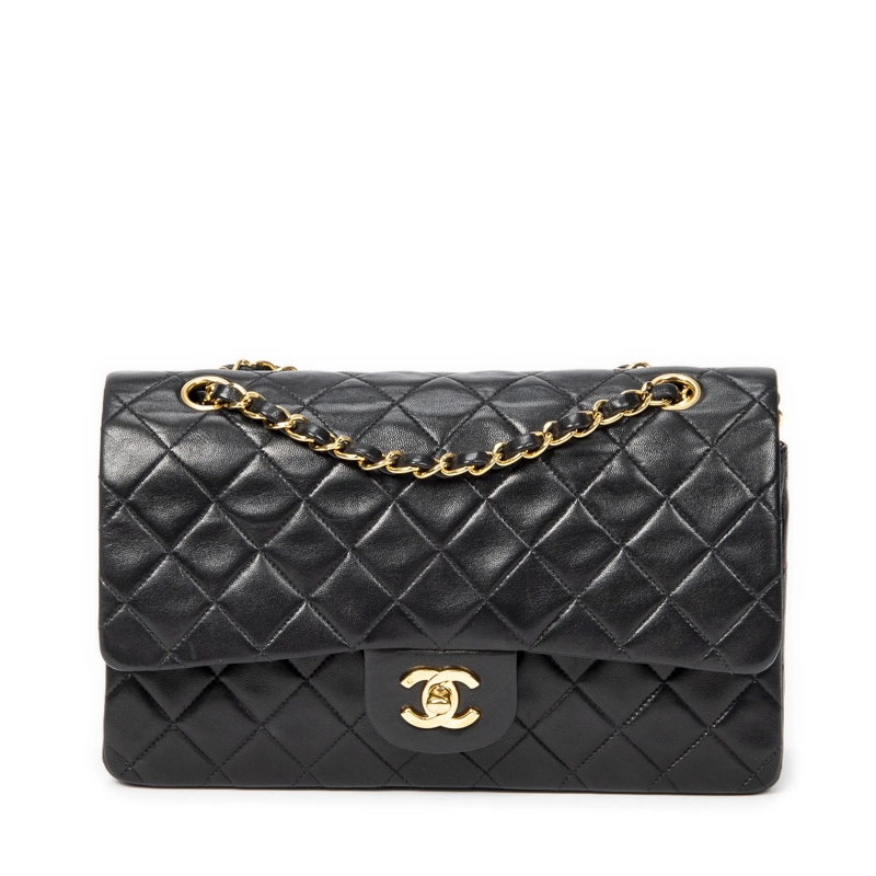 Chanel Crossbody Bag Classic Double Flap 26 schwarz