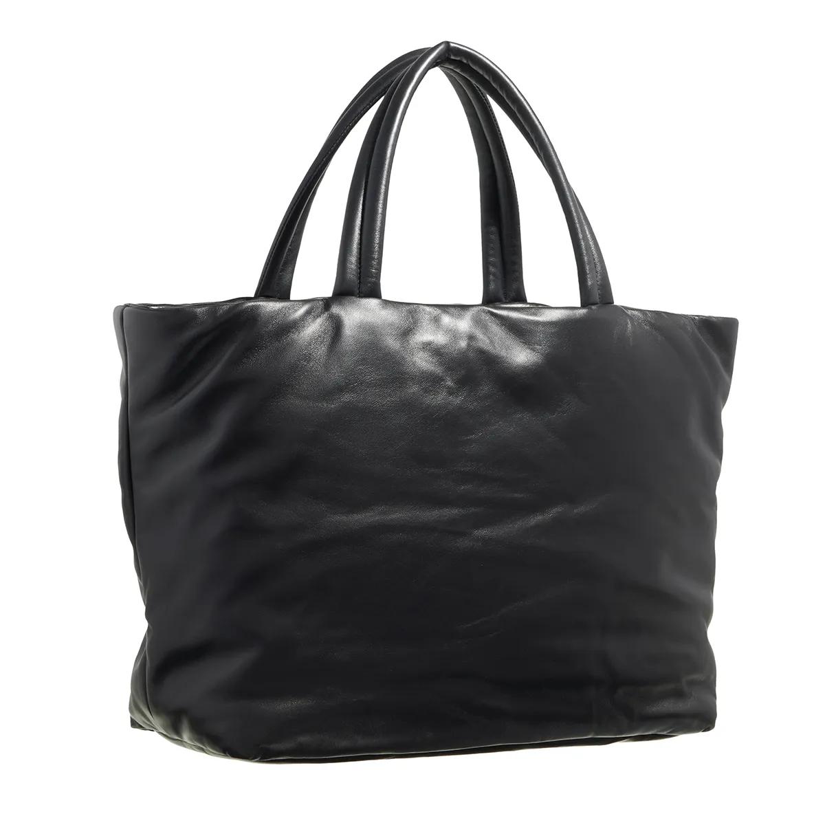 Saint Laurent Totes & shoppers Nappa Leather Tote Bag in zwart