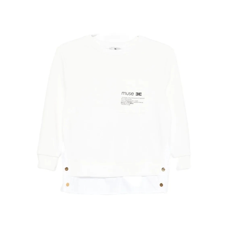 Elisabetta Franchi Pull Sweaters Ivory weiß