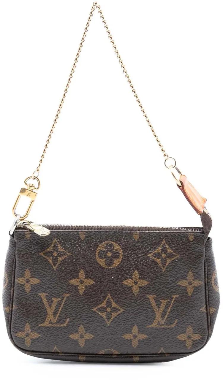 Louis Vuitton Crossbody Bags - Monogram Mini Pochette Accessoires - Gr. unisize - in Braun - für Damen