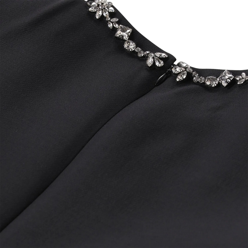 Valentino Garavani Minikleid Minikleid aus Schurwolle & Seide schwarz(Image 5)
