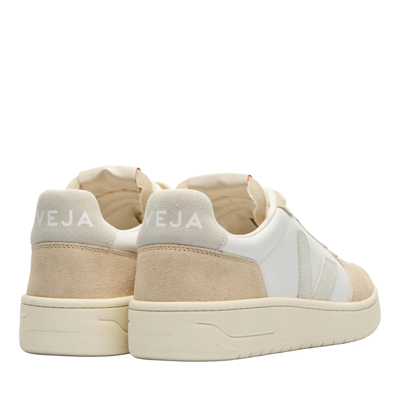 Veja Low-Top-Sneaker V82 Leather White Natural Almond(Image 3)