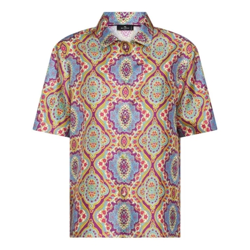 Etro Multicolored Paisley Prints Shirt Multicolor 