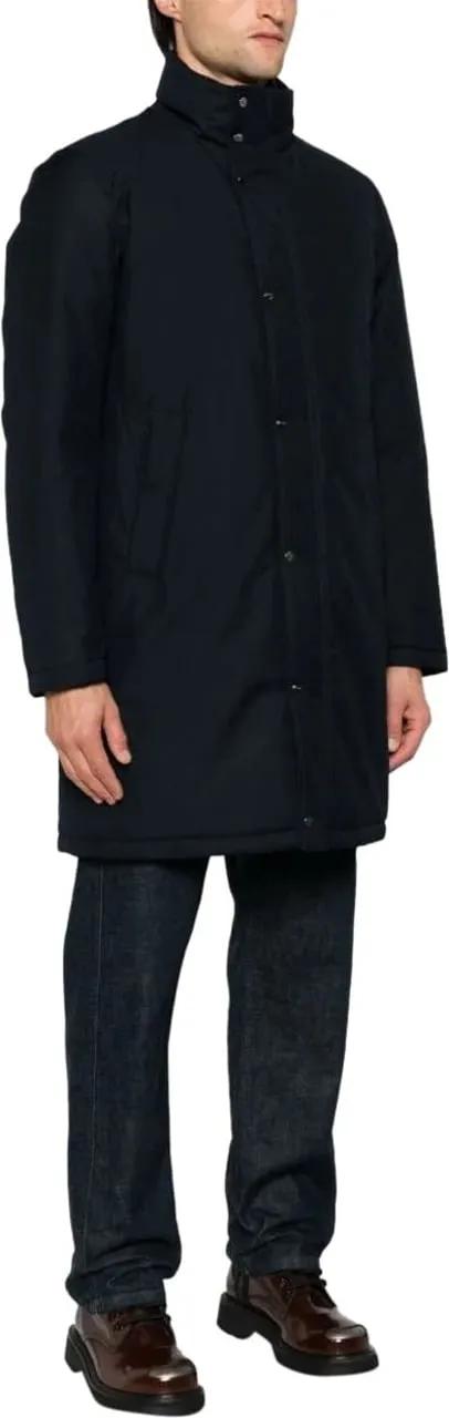 Thumbnail - Herno - Mid-Length Down Jacket With High Collar - Größe 50 - bunt
