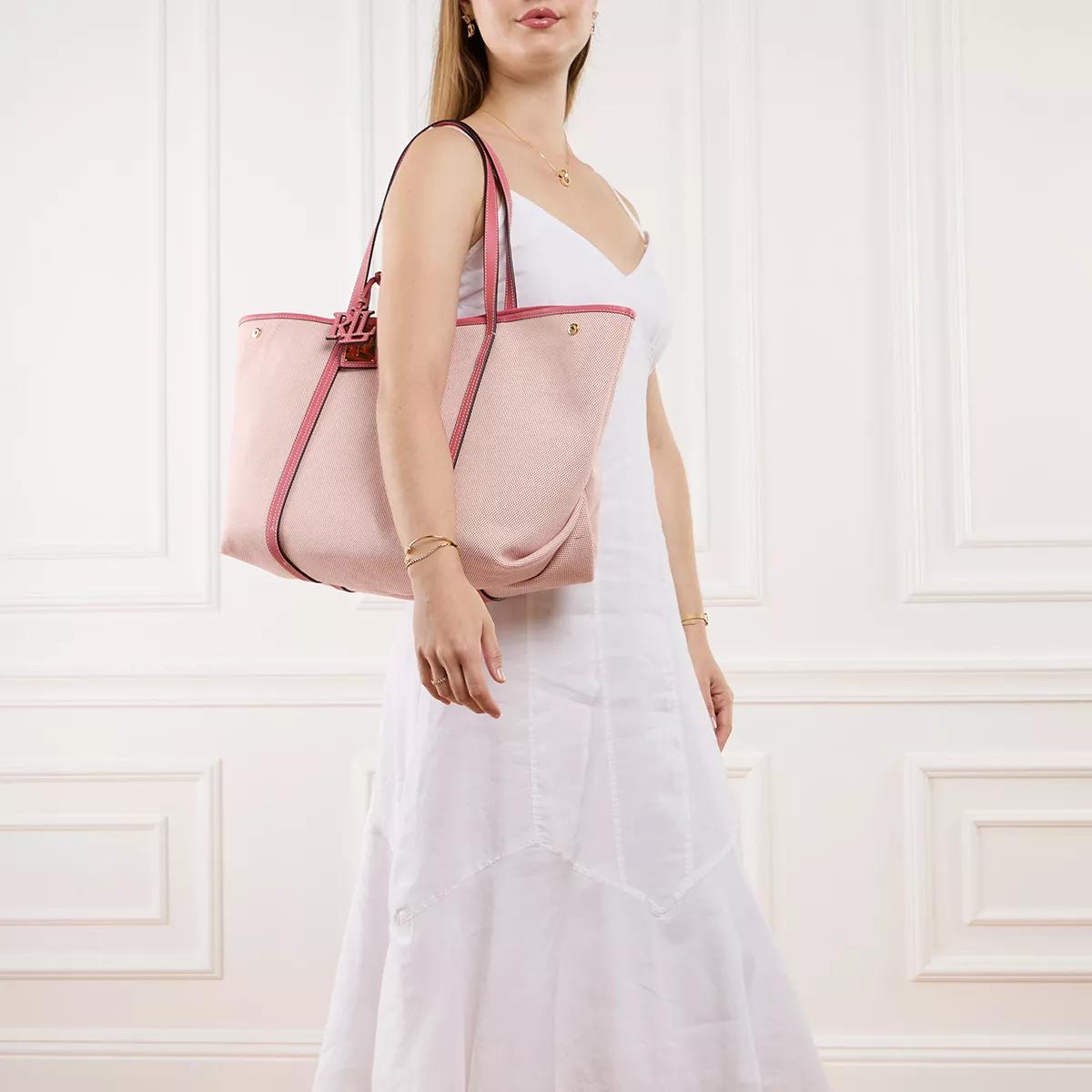 Lauren Ralph Lauren Shoppers Emerie Tote Extra Large in poeder roze