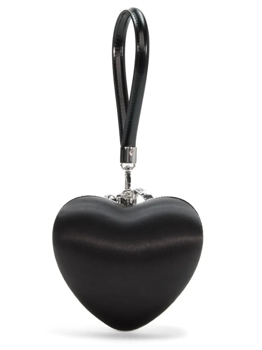 self-portrait Crossbody bags Heart Pochette in zwart