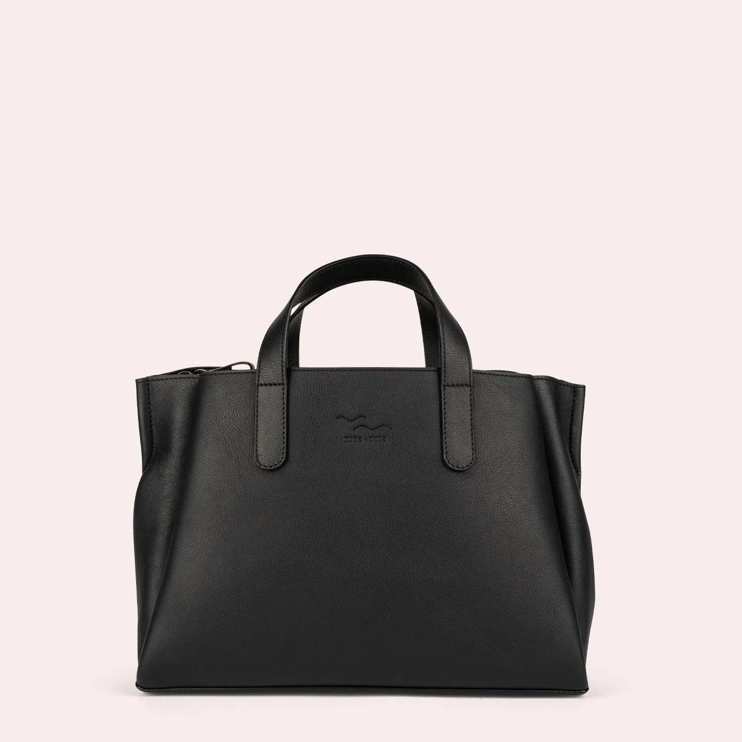 mine mina Shopper - MADITA – unsere eckige Handtasche. - Gr. unisize - in Schwarz - für Damen