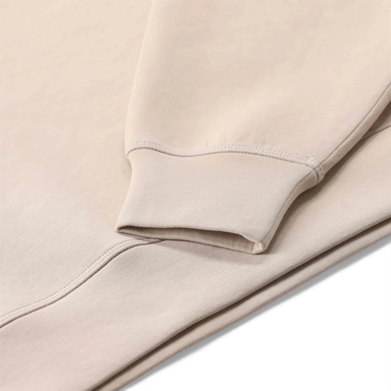 Lacoste Pullover Oversized Sweatshirt mit Logo beige(Image 4)