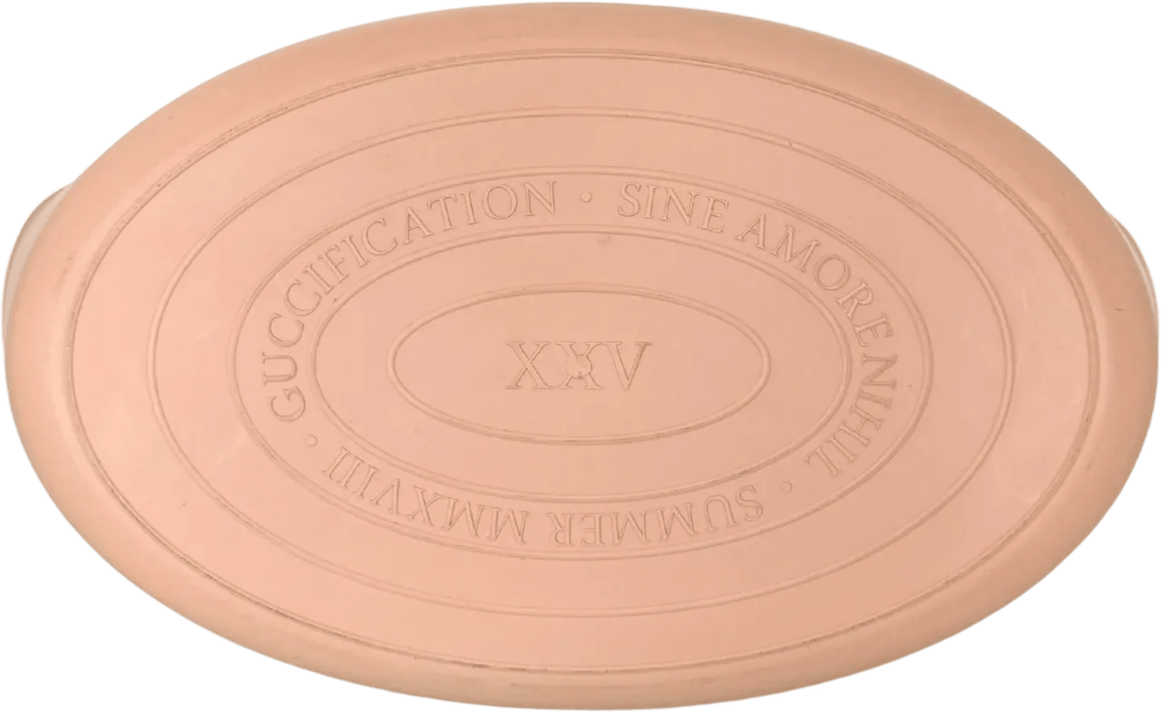 Thumbnail - Gucci Shopper - Gucci Rubber Tote Bag Pink / very good - Gr. unisize - in Gold - für Damen