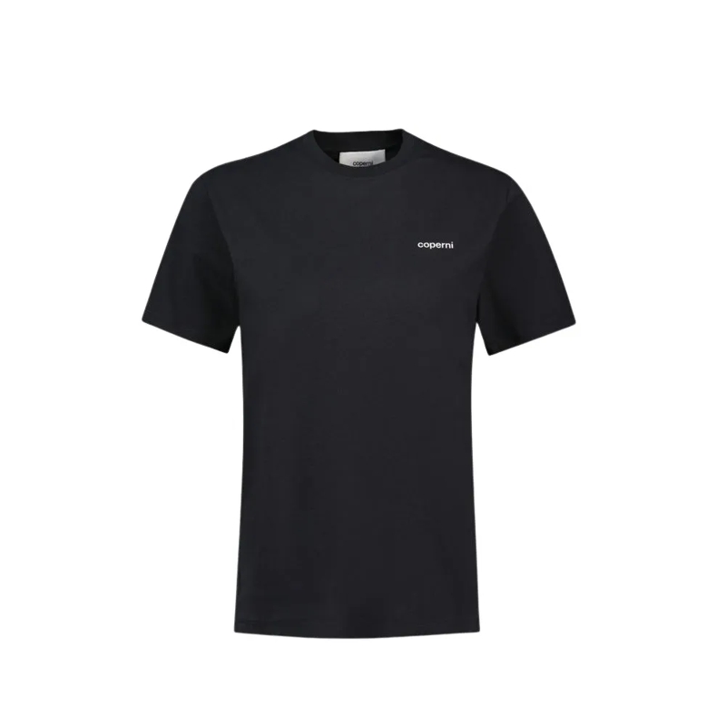 Coperni T-shirt Logo Boxy T-Shirt - Cotton - Black Black