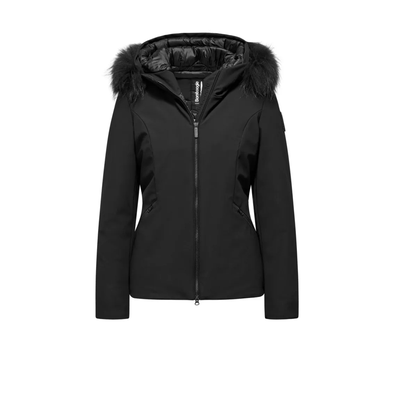 Bomboogie Veste en shearling Slim-Fit Waterproof Jacket Black