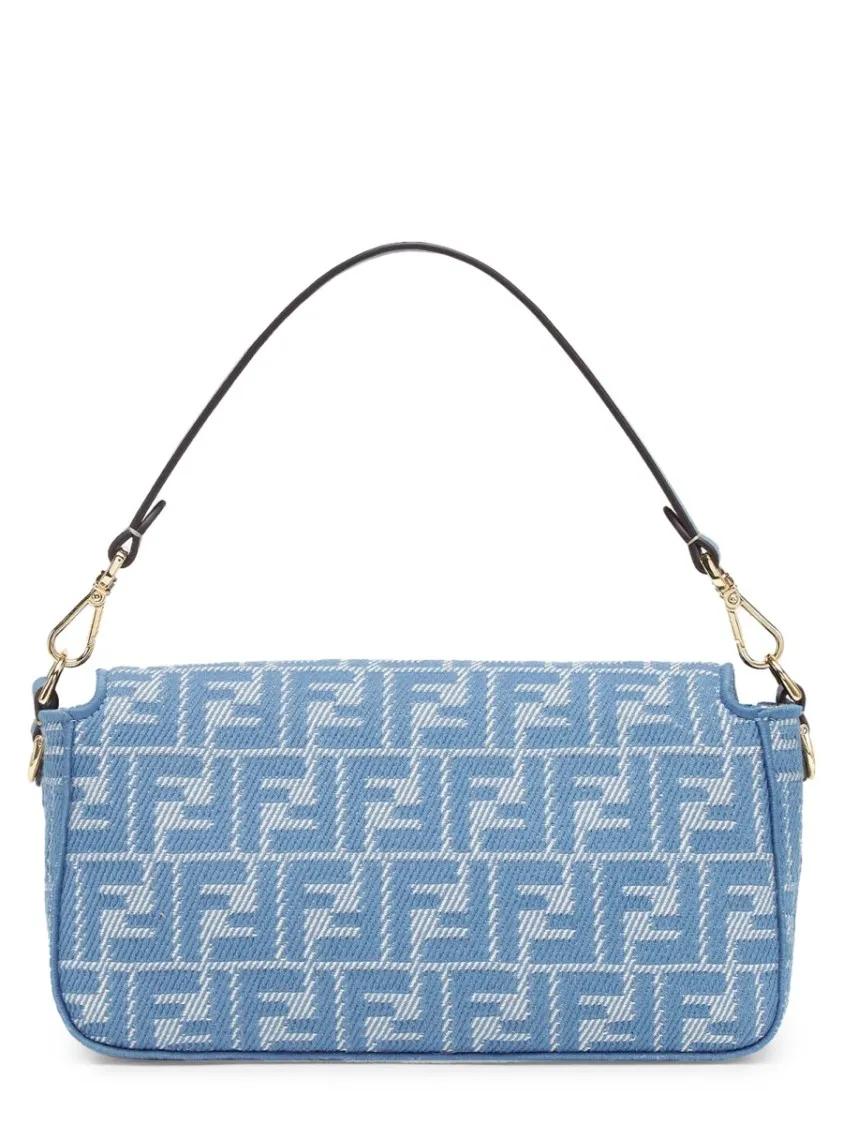 Fendi Hobo bags Nvo-Baguette Bag in blauw