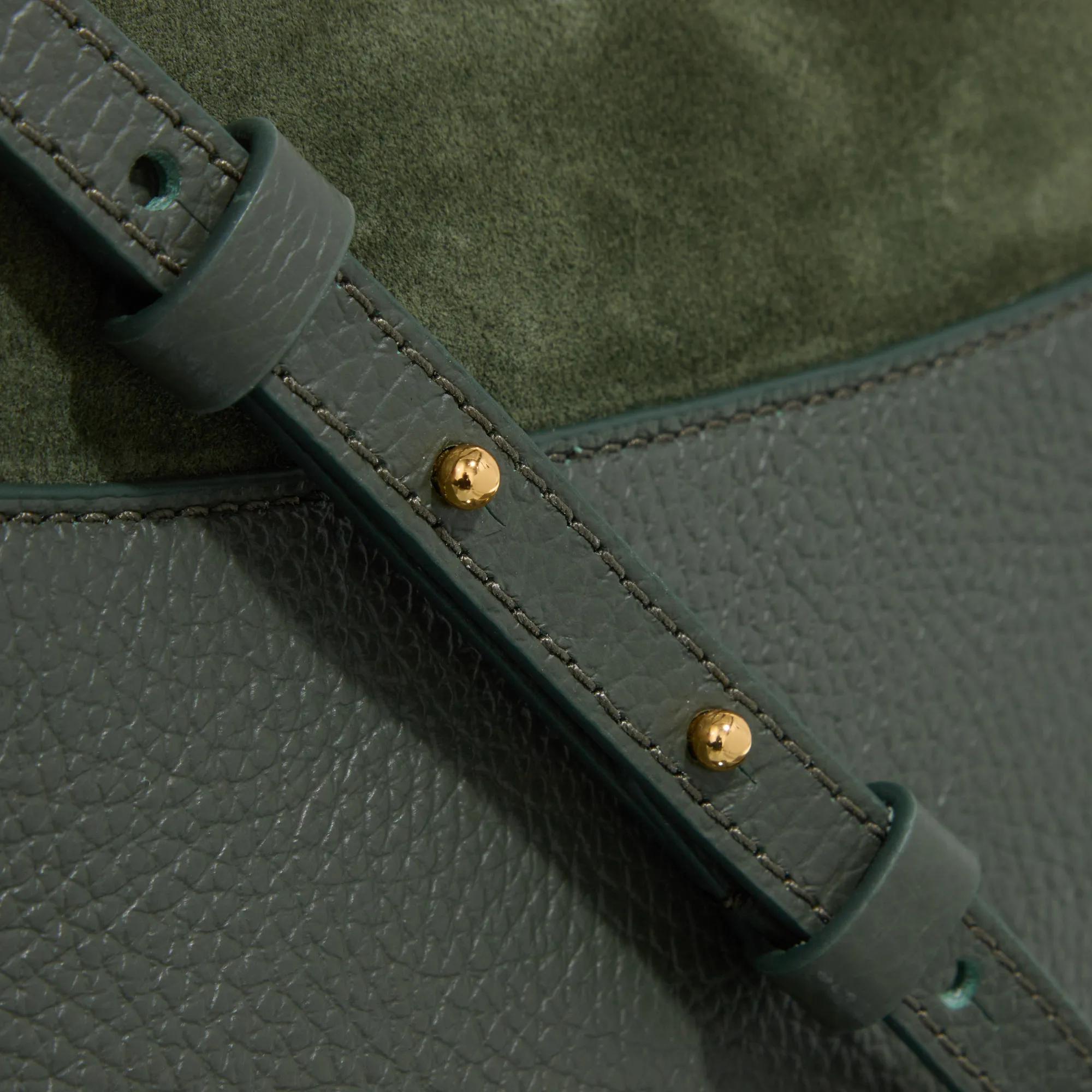 Coccinelle Hobo bags magie Suede Bim in groen