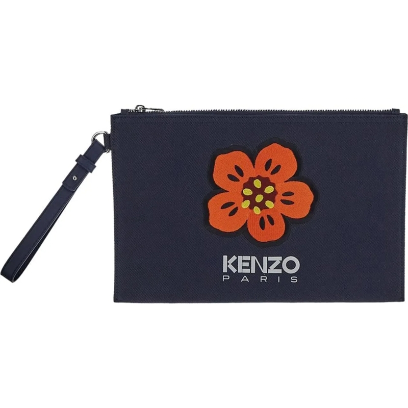 Kenzo Clutch Bags Blue blau