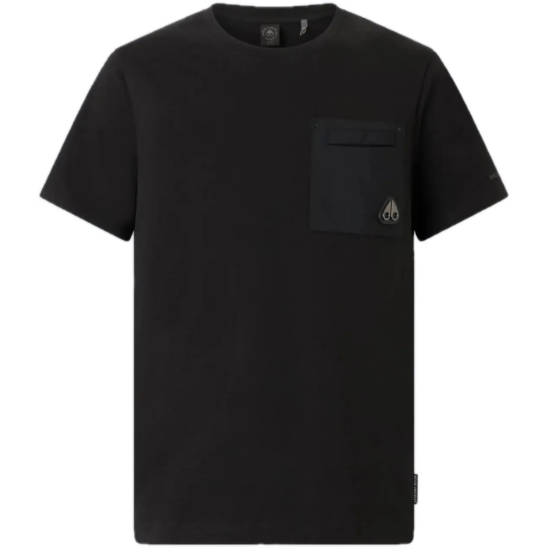 Moose Knuckles T-shirt Dalon Tee Black schwarz