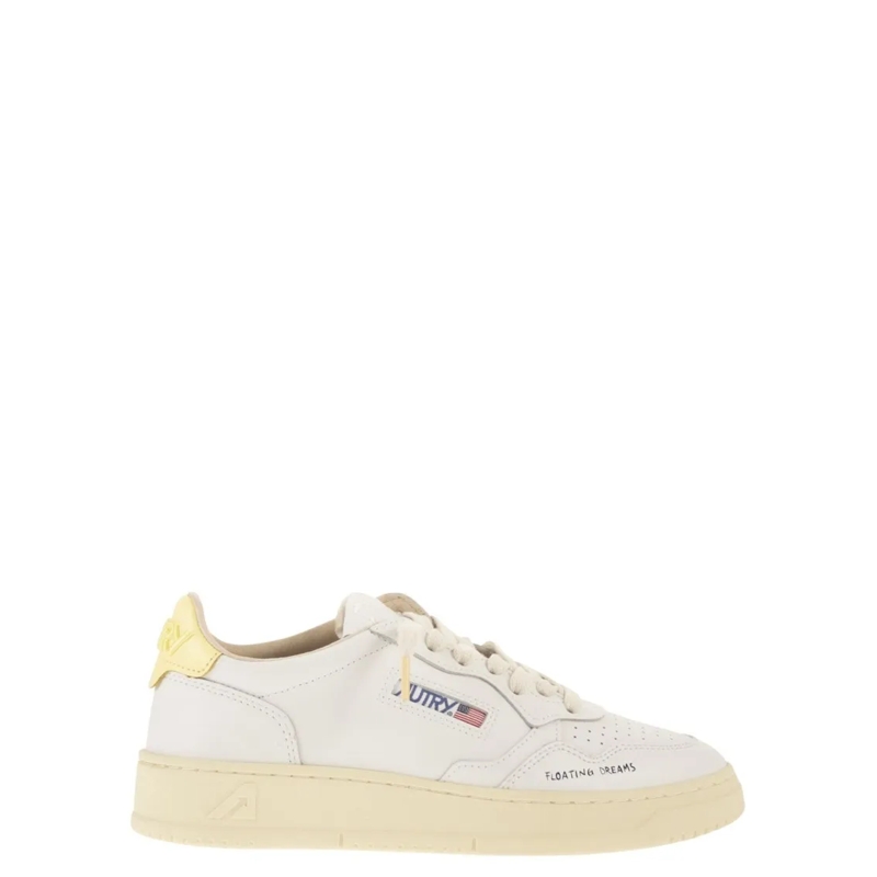 Autry International Lage-top sneaker Medalist Low - Leather Sneakers Neutrals