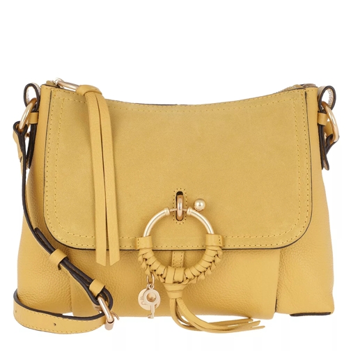 See By Chloé Joan Grained Shoulder Bag Leather Bright Gold Borsetta a tracolla