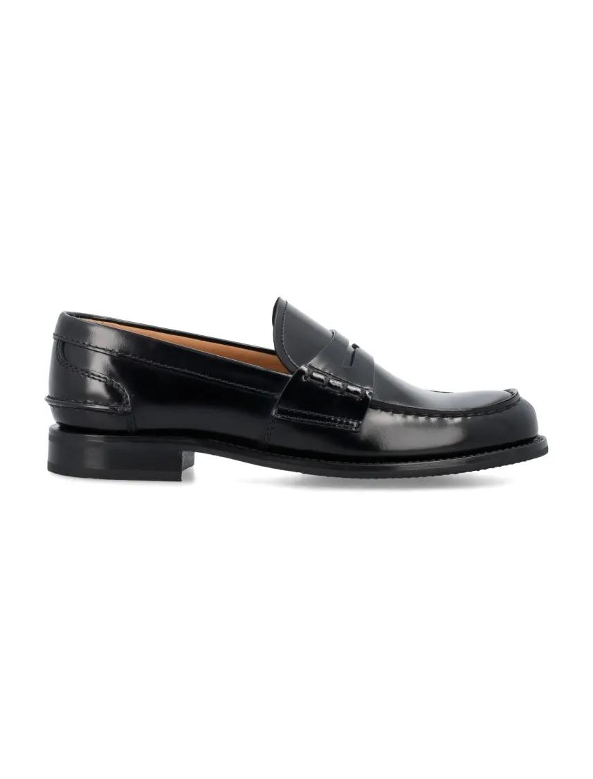 Thumbnail - Pembrey Classic Black Loafers - Gr. 39 (EU) - in Schwarz