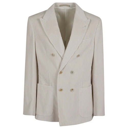 Eleventy Blazer Velvet Jacket Neutrals