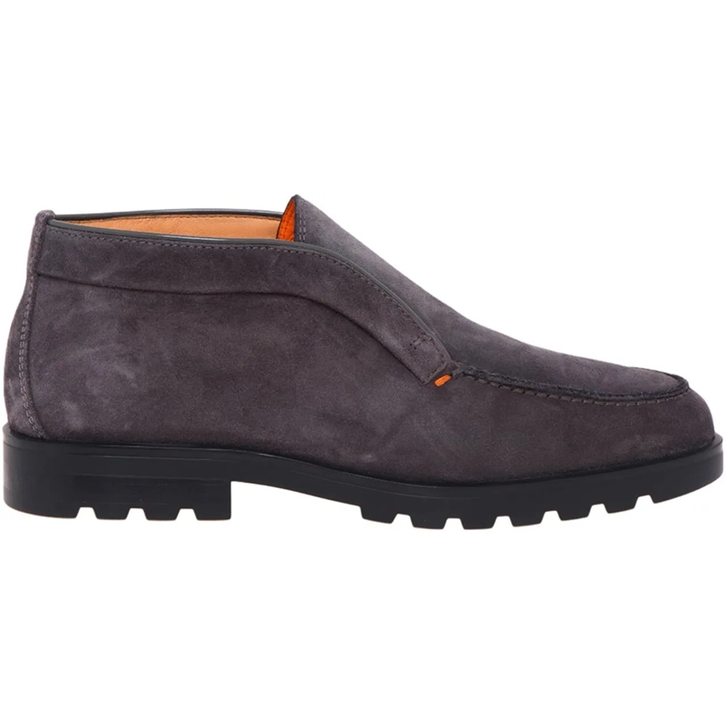 Santoni Sneaker basse Halfhoge Instapper grau
