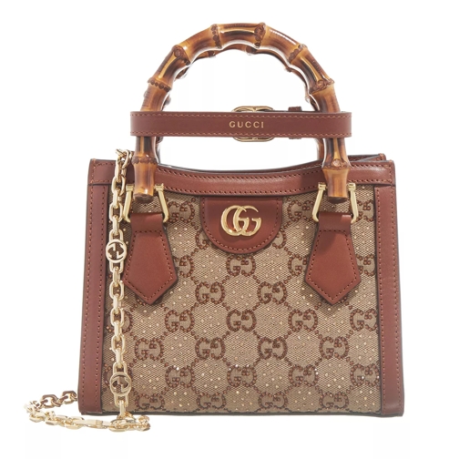 Gucci Diana Mini Shopper Camel Crossbodytas