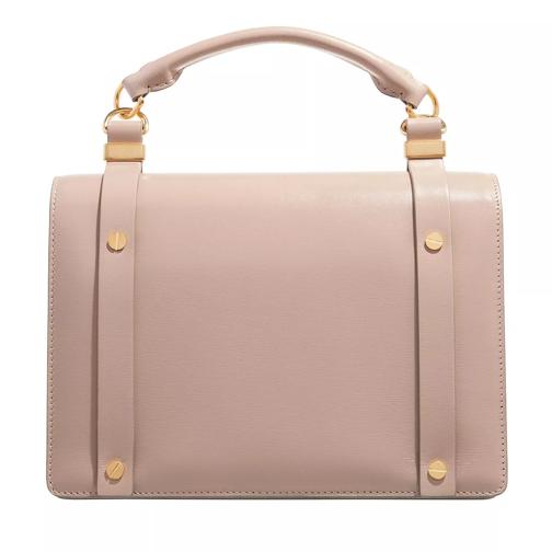 Chloé Medium Ora Flap Tote Bag Beige Axelremsväska