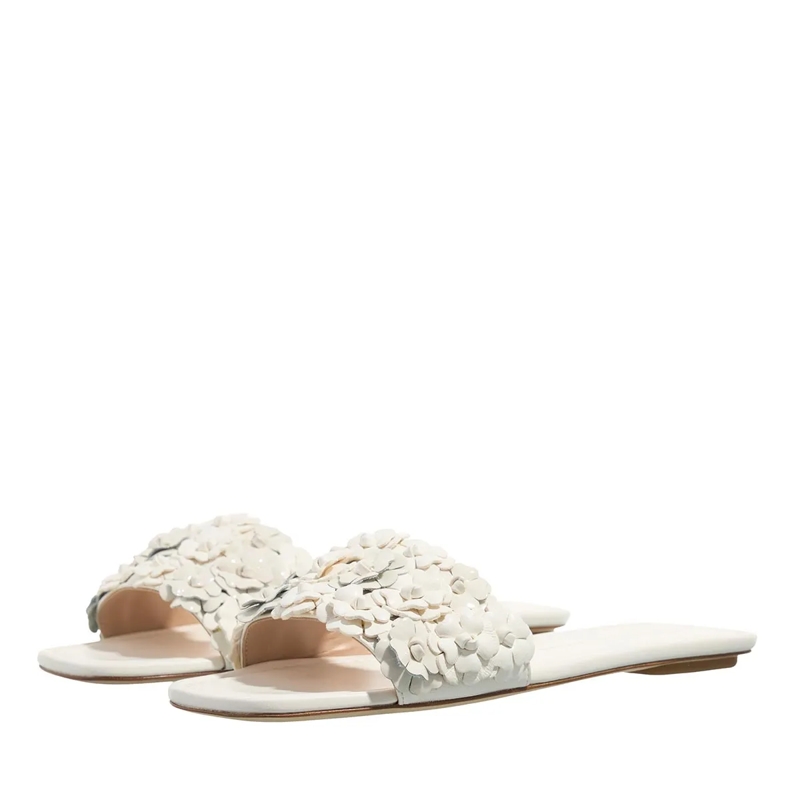 Stuart Weitzman Slipper Meadow Slide Cream(Image 3)