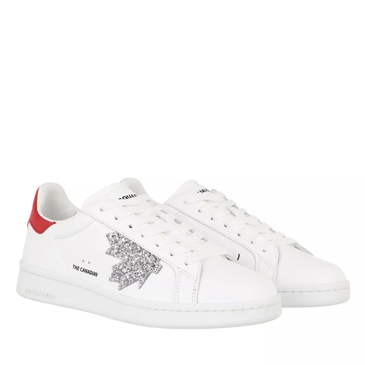 Dsquared2 Logo Sneakers White | Low-Top Sneaker