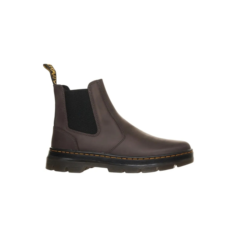Dr. Martens Stiefel Leather Chelsea Boots Grey
