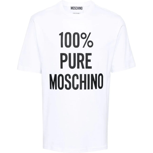 Moschino  T-shirts and Polos White weiß