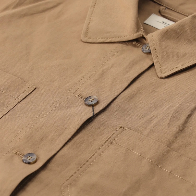 WEEKEND Max Mara Bluse Hemdbluse Vettura braun(Image 3)