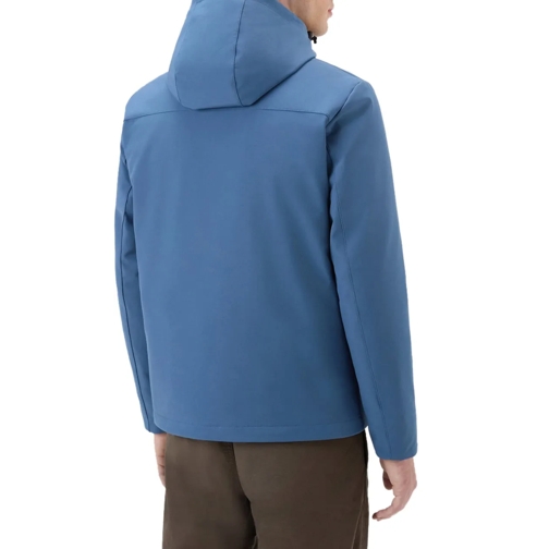Woolrich Vestes en duvet Pacific Soft Shell Jacket Blue Lobster blau (Image 2)