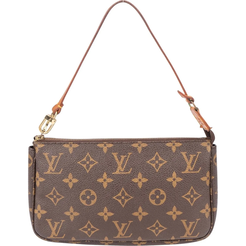 Louis Vuitton Tote Louis Vuitton Canvas Monogram Pochette Accessoire  braun
