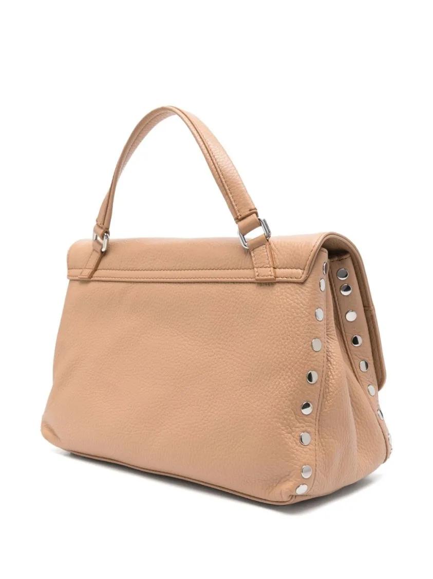 Zanellato Hobo bags Postina Daily S Leather Bag in roze