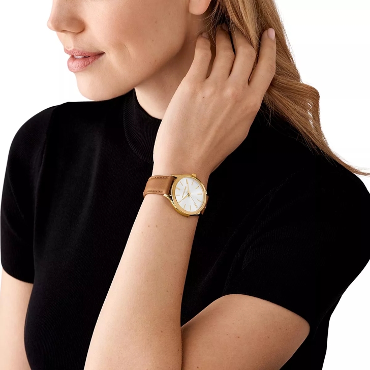 Michael kors slim online runway horloge