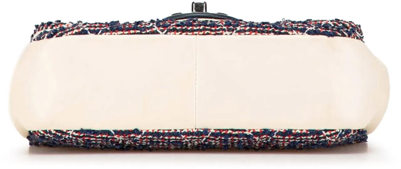 Thumbnail - Chanel Hobo Bags - 2016-2017 Mini Rectangular Tweed Single Flap - Gr. unisize - in Blau - für Damen