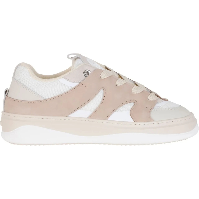 Mason Garments Low-Top-Sneaker Heren Venice Movimento Sneaker Wit weiß(Image 2)
