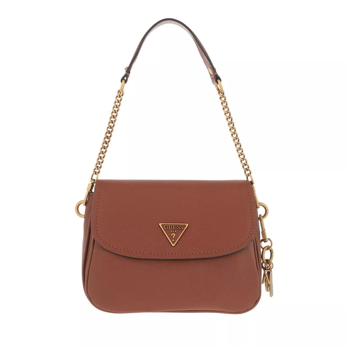 Guess Destiny Shoulder Bag Cognac Cross bodyväskor