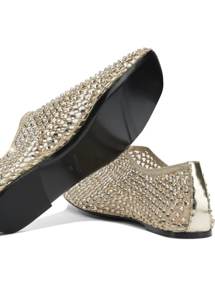 Thumbnail - Reflective Mesh Ballerinas With Pointed Toe - Gr. 40 (EU) - in Rosa