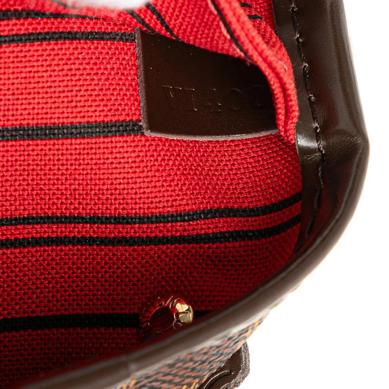 Thumbnail - Louis Vuitton Shopper - Damier Ebene Neverfull PM - Gr. unisize - in Braun - für Damen