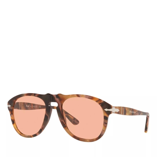 Persol Sunnglasses Man 0PO0649 11454Q Dark Pink Spotted Recycled Sonnenbrille