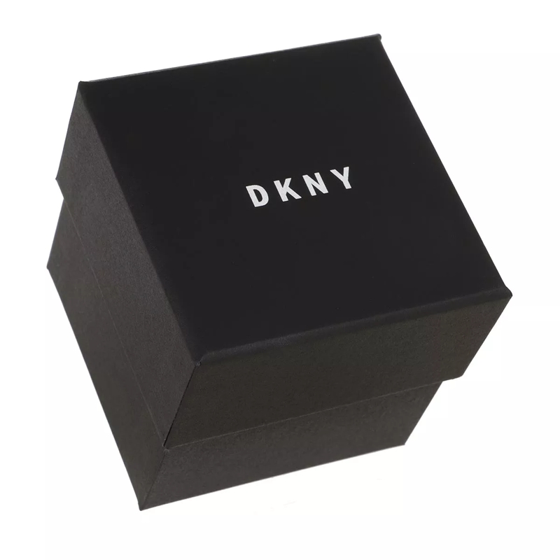 DKNY Quarzuhr Nolita Three-Hand Stainless Steel Watch Silver/Rosé(Image 7)