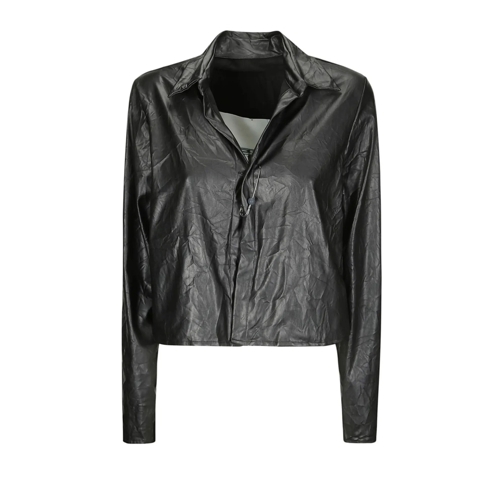 Maria Calderara Übergangsjacke Black Short Jacket Black