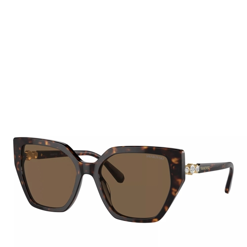 Swarovski 0SK6016 56 100273 Dark Havana Sunglasses