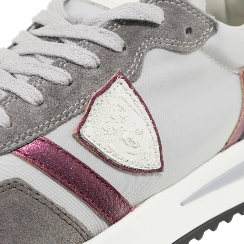 Philippe Model Low-Top-Sneaker Tropez 2.1 Low Woman Mondial_Gris Anthracite(Image 9)