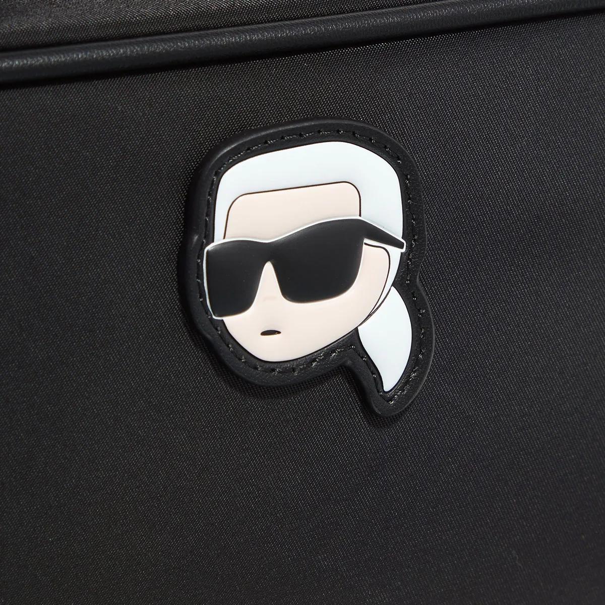 Karl Lagerfeld Crossbody bags Ikon Nylon Camera Bag in zwart