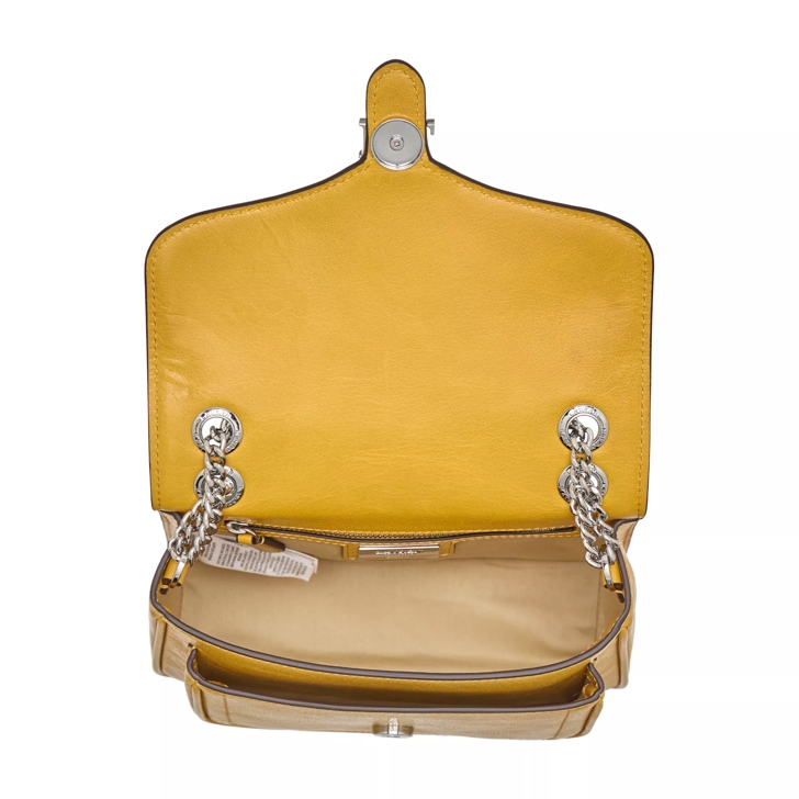 Lauren Ralph Lauren Bradley Shoulder Bag Small Golden Sun Crossbody Bag